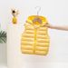 Kids' Quilted Puffer Vest – Lightweight Hooded Outerwear With Easy-Clean Coating (1-5 Years, 80-120cm, Unisex, Cartoon Prints)_viptrois.com
