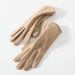 Warm gloves Women's winter fleece and fleece thickened autumn outdoor cycling touch screen cycling gloves_viptrois.com