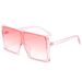 Oversized Square Sunglasses For Women - UV400 Protection, Fashion One-Piece Frame (Seaside & Outdoor Wear, Large Face Fit)_viptrois.com