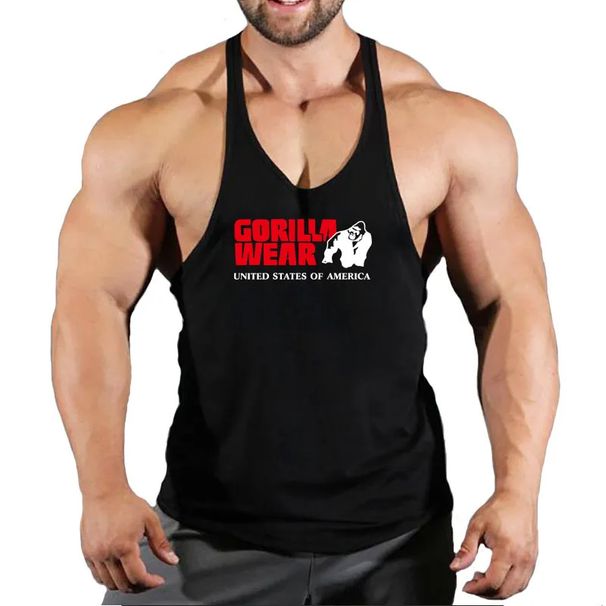 Muscular Man Gyms Herrenbekleidung Tank Top Weste Gym Bodybuilding Und Fitness Stringer Kleidung Workout Marke Singuletts Shirt Muscle_viptrois.com