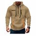 Men's Zip-Up Hoodie With Multi-Pocket Design – Thickened Fleece Lining, Stylish & Functional For Casual & Outdoor Wear_viptrois.com