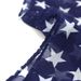 American Flag Pattern Stars And Stripes Extended Chiffon Shawl For Women Sailor Dance Silk Scarf_viptrois.com