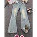 New Slim Fit Straight Leg Jeans, Spring/summer Style, Lightweight, Plus Size, Flattering For Curvy Women, Loose Fit, Wide Leg Pants._viptrois.com