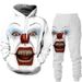 New Sweater Suit Horror Halloween Clown 3D Printed Sweater Men's Fashion Casual Sports Suit_viptrois.com