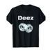 Ootd 100% Algodón Divertida "Deez Nuts" Gráfica, Camiseta Casual Cuello Redondo De Manga Corta Para Hombre Con Diseño_viptrois.com