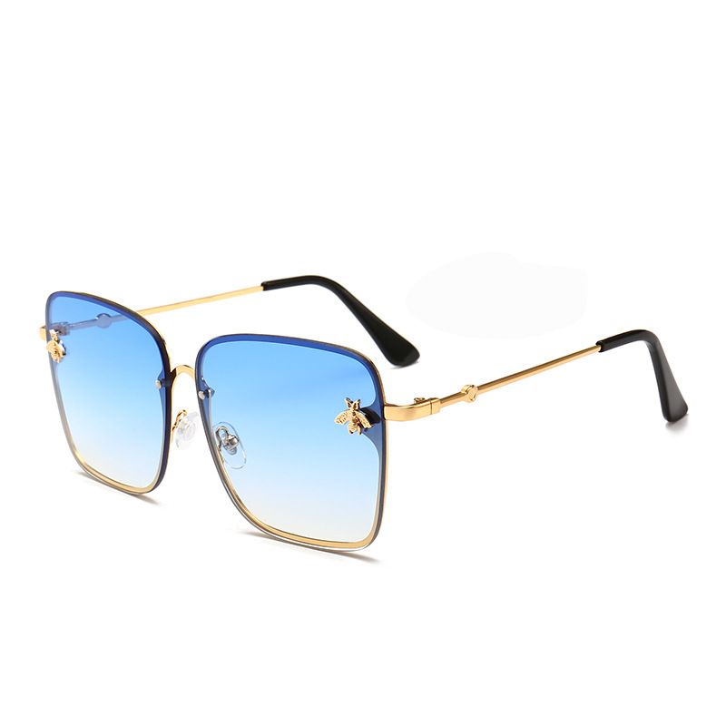 2024 Internet celebrity hot selling items Women Personalized Metal Box Small Bee for Men Sunglasses_viptrois.com