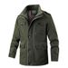 Men’s Oversized Workwear Jacket – Lightweight Cotton Utility Coat (Khaki/Army Green/Black, L-6XL, Pre-Shrunk, Relaxed Fit, Casual & Streetwear)_viptrois.com
