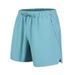 Men's Quick-Dry Elastic Shorts - Lightweight Breathable Casual Sports Beach Pants With Drawstring Waist, Loose Fit (Sizes M-6XL, Black/Blue/Gray)_viptrois.com