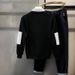 Pure 2025 Winter New Long Sleeve T-Shirt Base Shirt Trendy Two-Piece Sweatshirt Men's Fashion Brand Autumn Top_viptrois.com
