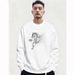 2026 American Retro Running Horse Pattern Print Trendy Top, Spring And Autumn Thick Heavyweight Crew Neck Sweatshirt For Men_viptrois.com