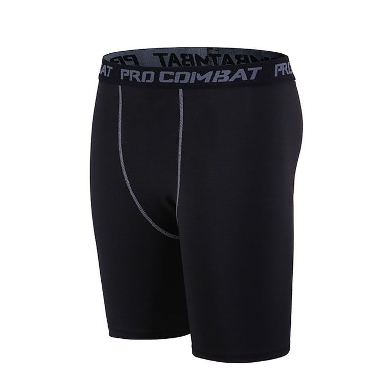Men's Clothing Basketball Fitness Training Bottom Tight Trousers High Elastic Breathable Quick Drying Pants Running Sports Shorts_viptrois.com