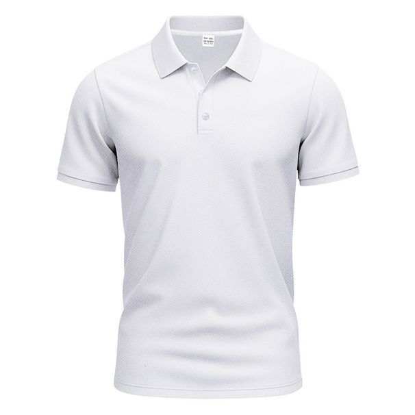 Men's Quick-Dry Polo Shirt Slim Fit Breathable Short Sleeve Golf Shirt Casual Comfortable For Summer_viptrois.com