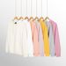 Spring And Autumn Shoulder Loose Solid Color Hooded Sweater Men's And Women's Couple Pullover Long Sleeve Shirt_viptrois.com