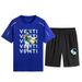 Men's Genshin Quick-Drying Sports Suit Men's Short-Sleeved T-Shirt Shorts _viptrois.com