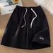 Unisex Quick-Dry Embroidered Casual Shorts 5 Inch Versatile Athletic Summer Activewear_viptrois.com