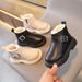 Child's Shoes Boys' Fashion Boots Girls' Soft Soled Warm Cotton Boots Buckle_viptrois.com