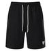 Men's Solid Color Corduroy Sweatpants Lace Up Casual Shorts Five Point Simple Design Summer Bottoms_viptrois.com