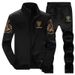 Men's Clothing Outdoor Sports Suit Men's Fashion Slim-fit Baseball Suit Casual _viptrois.com