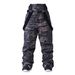 Men's Clothing Ski Pants For Men And Women, Single And Double Board Ski Pants, Winter Outdoor Windproof, Waterproof And Warm Camouflage Ski Pants_viptrois.com