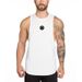 Fitness Vest Men's Sports Slim American Sweat-absorbing Breathable Running Base Bodybuilding Track And Field Training Clothes Sleeveless T-shirt_viptrois.com