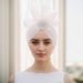 New Mesh Three Dimensional Flower Hat Band Alloy Accessories Baotou Hat_viptrois.com
