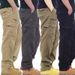 Men's Clothing Wear Resistant Multi Pocket Overalls Straight Trousers Work Pants Labor Protection Loose Plus Fat Pants_viptrois.com