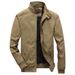 Men's Clothing Autumn And Winter Work Jackets, Fashionable Men's Casual Coats, Korean Style Cold Proof And Warm Military Grade Washed Men's Clothing_viptrois.com