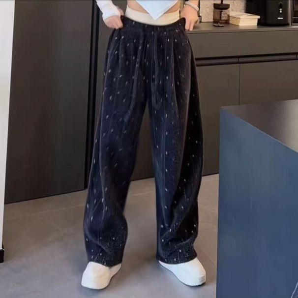 Autumn Winter Thickened Warm Unisex Color Woven Hooded Sweatshirt Casual Pants Fashionable Comfortable Two-Piece Set_viptrois.com