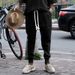 Men's Casual Trousers Loose Fit Jacquard Knit Tapered Leg Sports Pants For Men Spring Autumn_viptrois.com