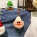 Bag Charm Creative Plush Ugly Duck Keychain Cartoon Doll Bag Pendant Ugly Cute Car Keychain Accessories Gift_viptrois.com