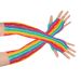 Women's Rainbow Fishnet Gloves - Colorful Hollow Mesh, Sexy Dance & Festival Party Costume Accessories (Stretchy & Glamorous)_viptrois.com