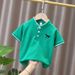 Mother&Kids Stand collar embroidered horse Polo stand collar loose knitting trend_viptrois.com