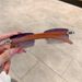 Fashion Sunglasses European And American Men's And Women's Frameless Wood Grain Leg Sunglasses_viptrois.com