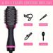 Hot Air Brush, 4-in-1 Full-bodied Hair Dryer Brush, Negative Ion Hair Dryer Comb, Salon Hair Styling Brush, Used For Straightening, Curling And Dryin_viptrois.com