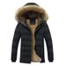 Men's Winter Puffer Jacket – Detachable Hood & Plush Fleece Lining For Extreme Cold_viptrois.com