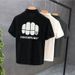 Summer New Polo Shirt Men's Youth Korean Version Trend Leading Top Casual Breathable Bottoming Shirt Loose And Thin_viptrois.com
