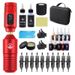 Original design new Tuffking wireless tattoo Europe and the United States men and women short pen tattoo set with display tattoo power tattoo machine_viptrois.com