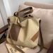 Women's Crossbody Bags Canvas Bag With A High-end Feel, Women's Crossbody Bag, Large-capacity Commuting Single-shoulder Canvas Tote Bag_viptrois.com