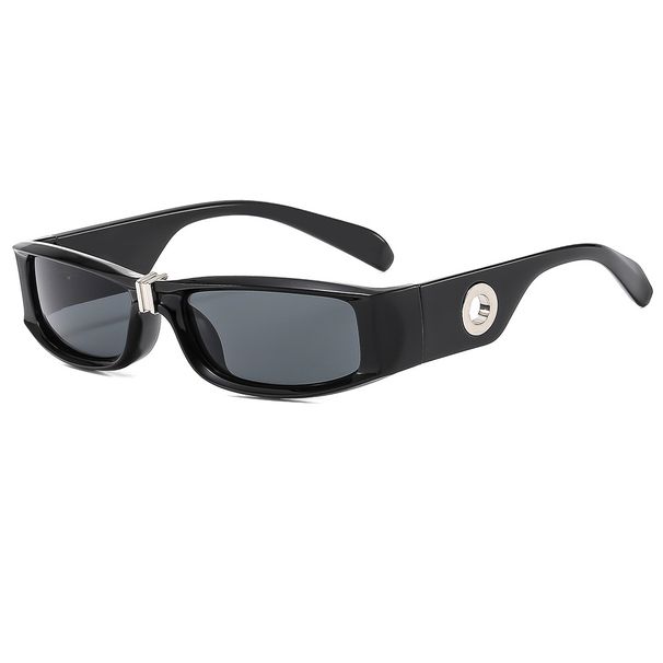 Men's Sunglasses Fashionable And Versatile For Men, Punk Future Style, Sweet And Cool Sunglasses, Anti Ultraviolet Advanced Trendy Glasses_viptrois.com