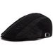 Beret Men's Camouflage Embroidery A Letter Sunshade Baseball Cap Cotton Fashion Outdoor Casual Forward Hat_viptrois.com