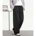 Men's Clothing Cool Breathable Casual Pants Men's 25 Spring And Summer Thin Pants Straight Loose Drape Not Easy To Wrinkle Basic Versatile Trousers_viptrois.com