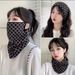 Ear-Hanging Face Mask Autumn Winter Women Multi-Functional Warmer Cycling Warmth Cold Protection Korean Version_viptrois.com
