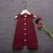 New Children's Clothing For Foreign Trade European And American Cross Border Special Summer Cotton And Linen 7 Color One Piece Romper Sleeveless_viptrois.com
