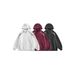 "Men's Oversized Zip-Up Hoodie – 90% Cotton Streetwear Jacket With Contrast Stitching (3 Colors, 5 Sizes)"_viptrois.com