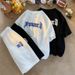 Men's Clothing Waffle Casual Sports Suit Men's Loose Breathable T Shirt Top Spring Summer Autumn Ice Silk Cool Short Sleeve_viptrois.com