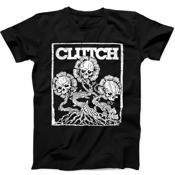 Clutch Stoner Alternative Rock Metal Retro Music Gift Black Tee T Shirt Mens Womens Tees Top 448_viptrois.com
