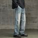 Men's Clothing Workwear Jeans Loose Straight Pants Wide Leg Pants Boys Mopping Pants Street Fashion Casual Trousers_viptrois.com