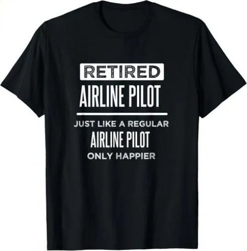 T-shirtt-shirtretired 2026 Airline Pilot Flying Retirement Funny_viptrois.com