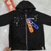 2025 Trend Men's Hooded Ink Splash Cardigan Jacket Embroidered Unisex Zipper Loose Social Style_viptrois.com
