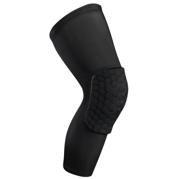 Men's Clothing Basketball Collision Sports Men And Women Professional Training Children's Protection Knee Long Running Leg Guards Protective Gear_viptrois.com